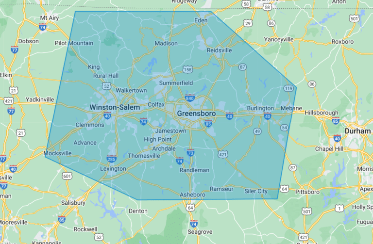 greensboro service area