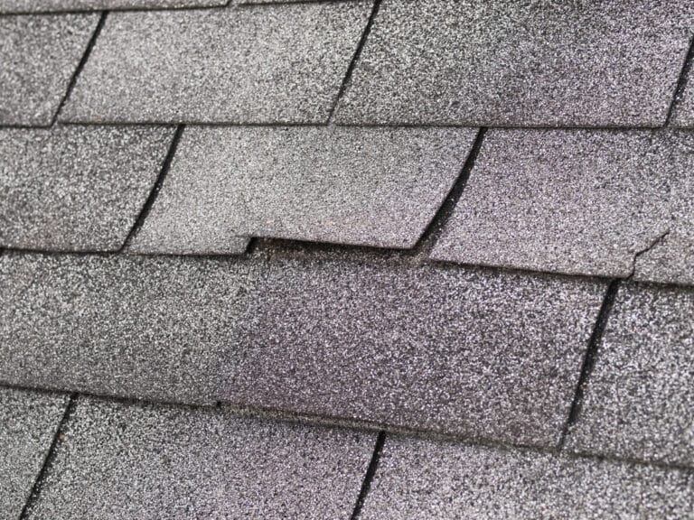 roof shingles cracking